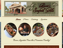 Tablet Screenshot of alessioseafoodgrille.com